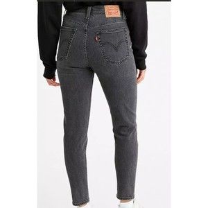 Wedgie Skinny Stretch Jean Size 27 Black Wash Gray